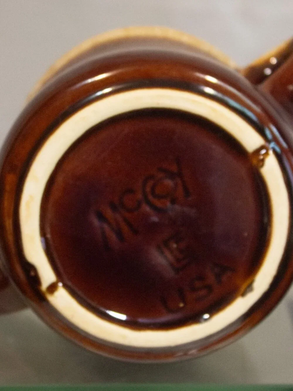 McCoy Art Pottery Vintage Double-Handled Bowl-Soup-Chili